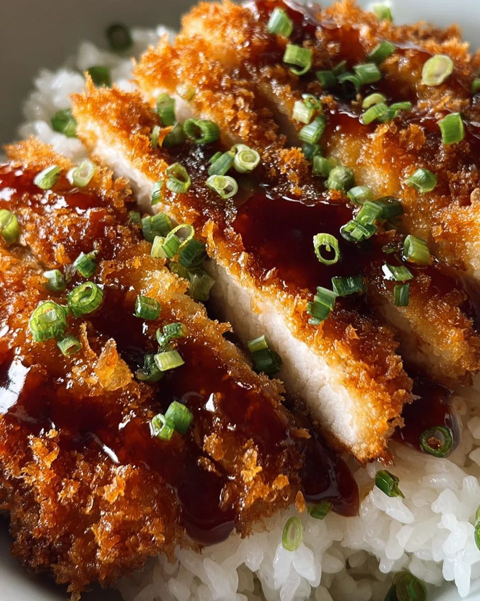 Japanese Katsu Bowls with Tonkatsu Sauce 18 Japanese