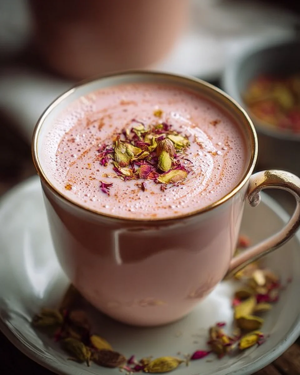 Kashmiri Pink Chai (Noon Tea)