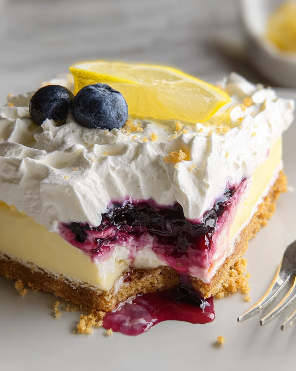 Lemon Blueberry Delight 19 Lemon