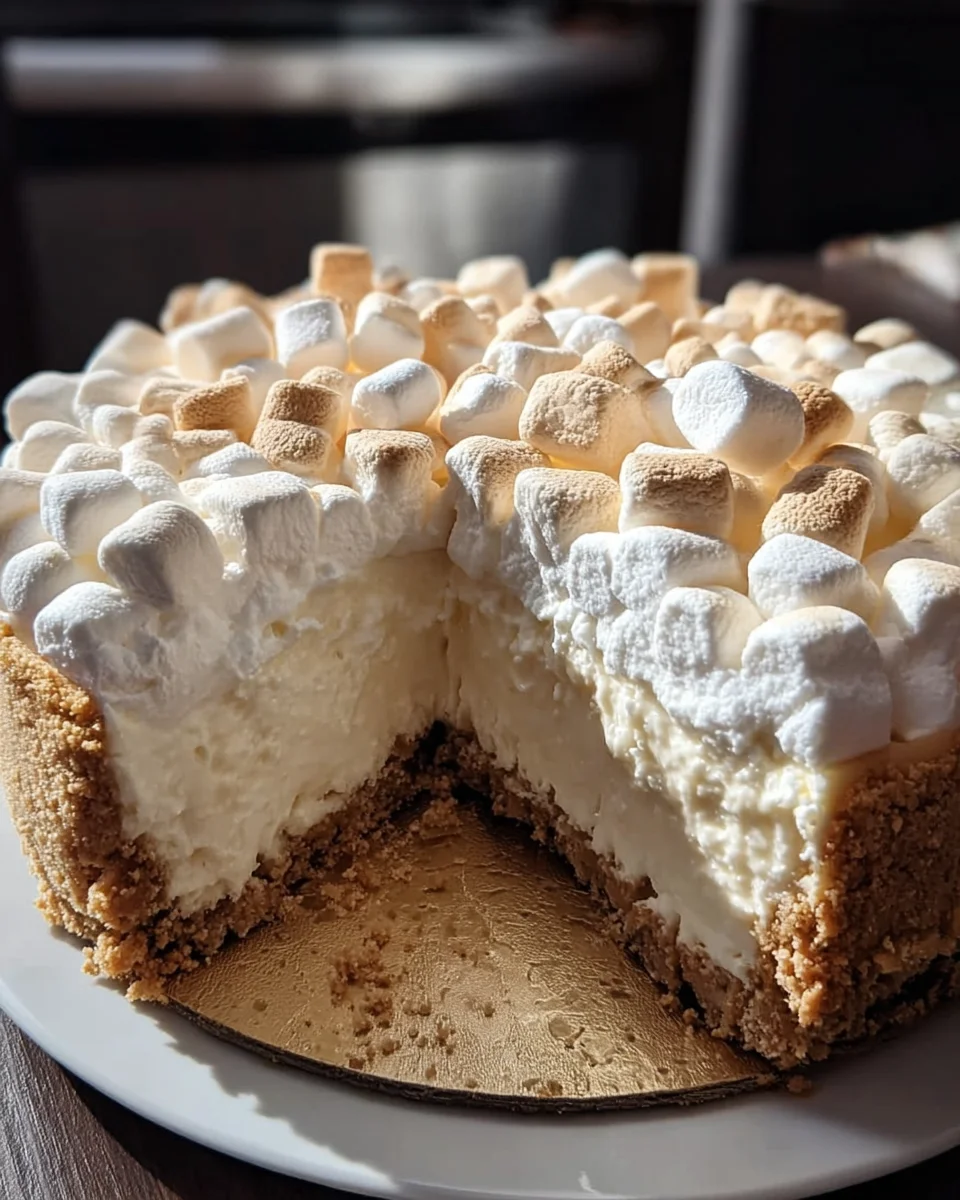 Marshmallow Cheesecake 19 Marshmallow