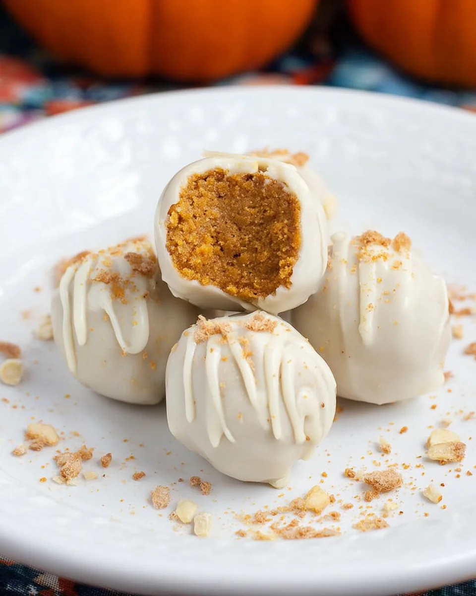No Bake Pumpkin Balls 17 No Bake Pumpkin Balls