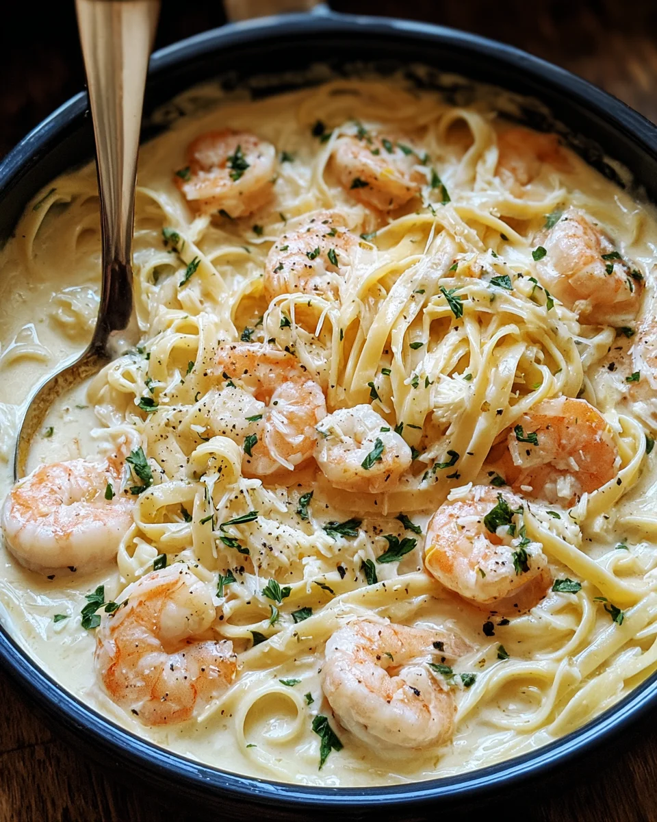 One Pot Shrimp and Crab Alfredo 34 One Pot Shrimp and Crab Alfredo