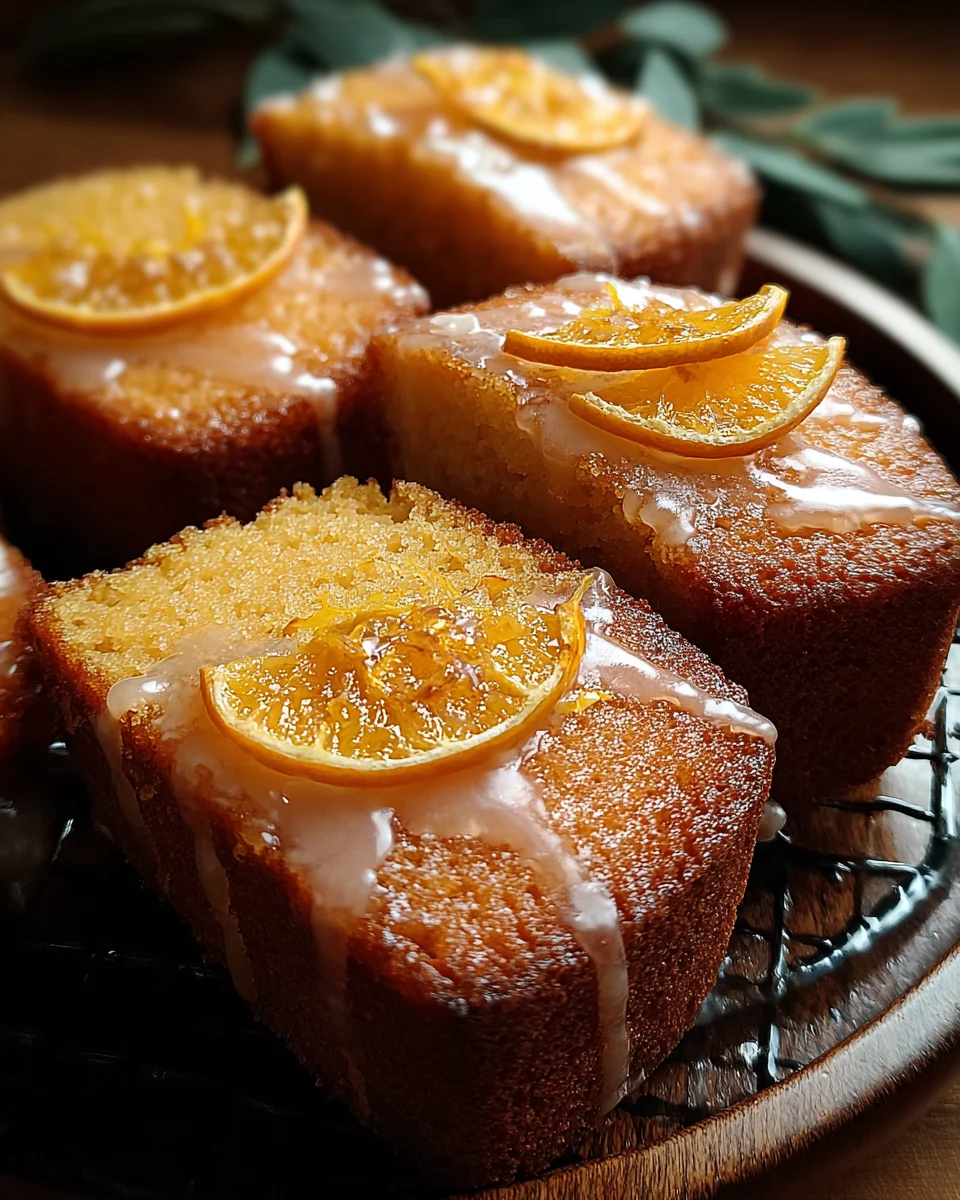 Orange Ginger Honey Cakes