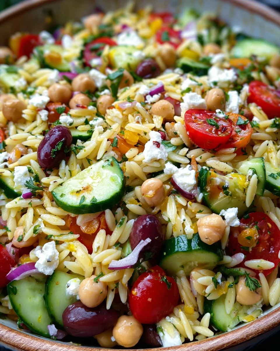 Orzo Pasta Salad