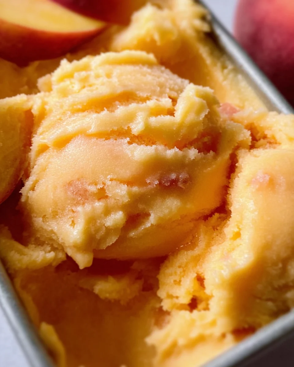 Peach Sorbet 13 Peach