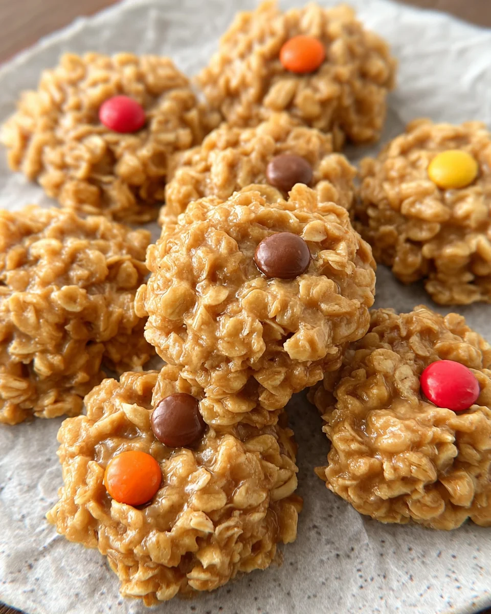 Peanut Butter No Bake Cookies 16 Peanut