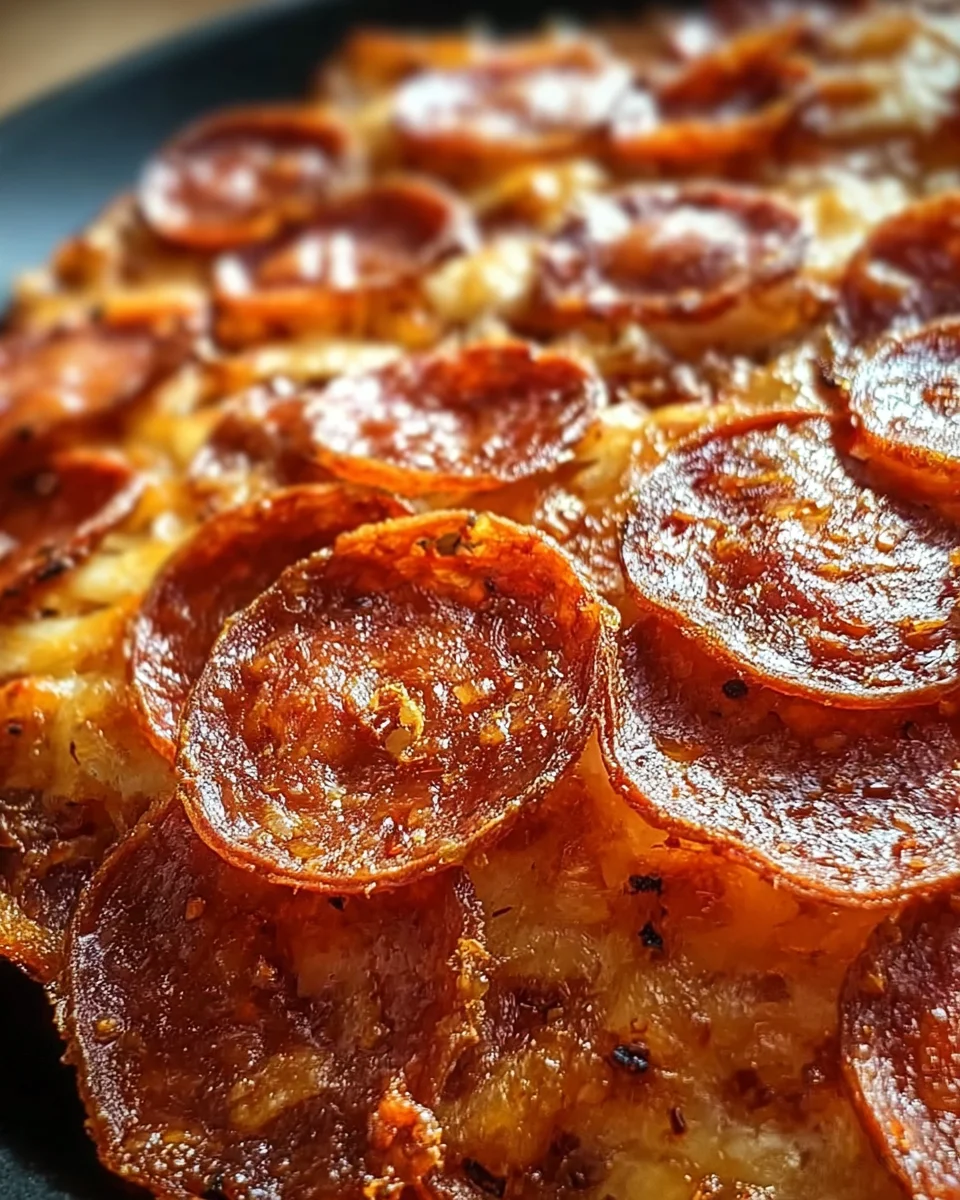 Pepperoni Cheese Crisps 15 Pepperoni