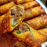 Philly Cheesesteak Egg Roll