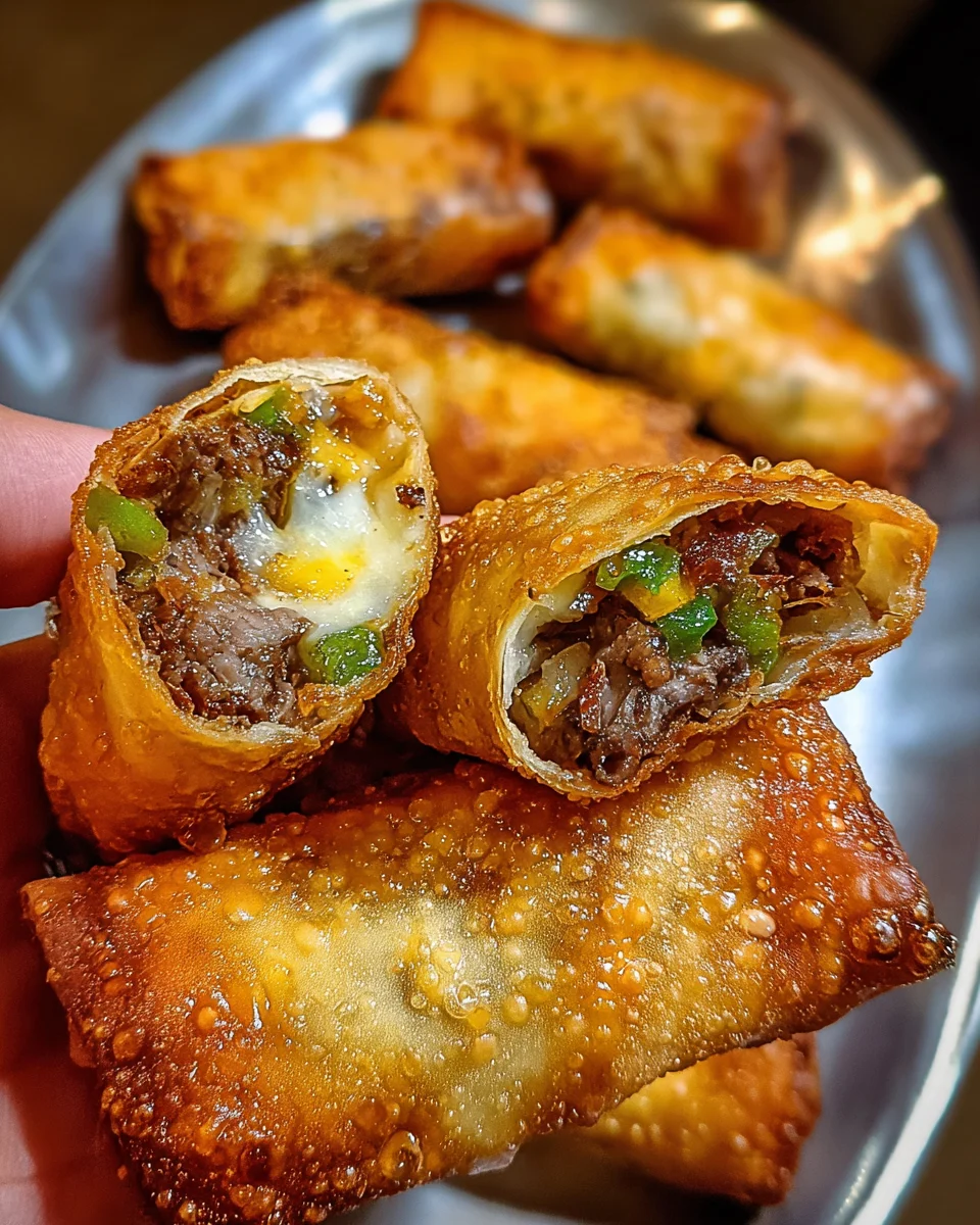 Philly Cheesesteak Egg Roll 18 Philly