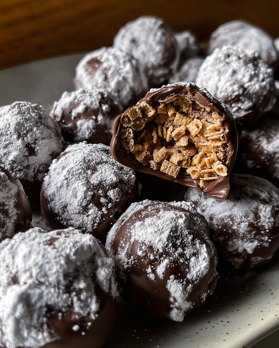 Puppy Chow Chocolate Truffles 17 Puppy