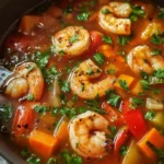Quick and Spicy Shrimp Soup
