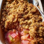 Rhubarb Crisp