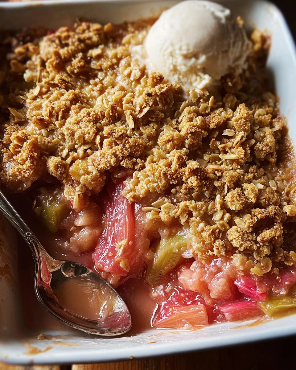 Rhubarb Crisp 17 Rhubarb