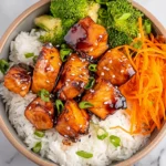 Salmon Teriyaki Bowl
