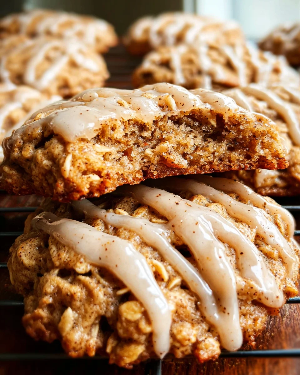 Seriously Thick & Chewy Chai Oatmeal Cookies with Maple Glaze 25 Seriously Thick & Chewy Chai Oatmeal Cookies with Maple Glaze