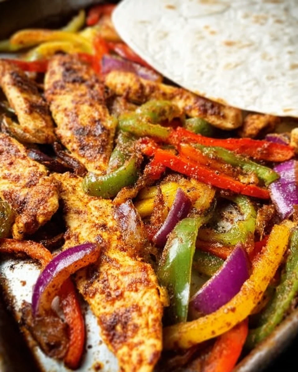 Sheet Pan Chicken Fajitas 26 Sheet