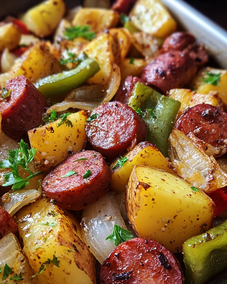 Smoked Sausage and Potato Bake 22 Smoked