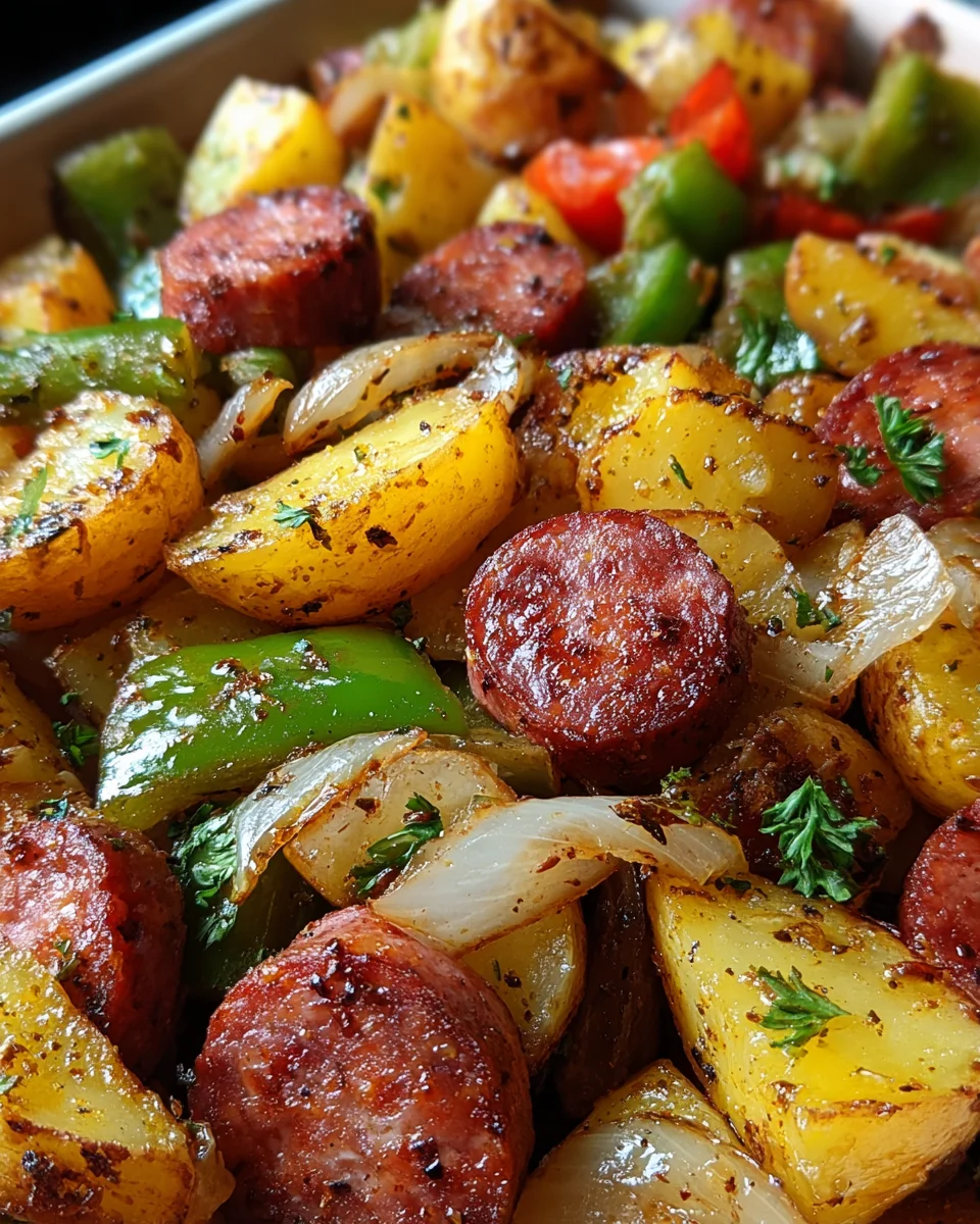 Smoked Sausage and Potato Bake 23 Smoked