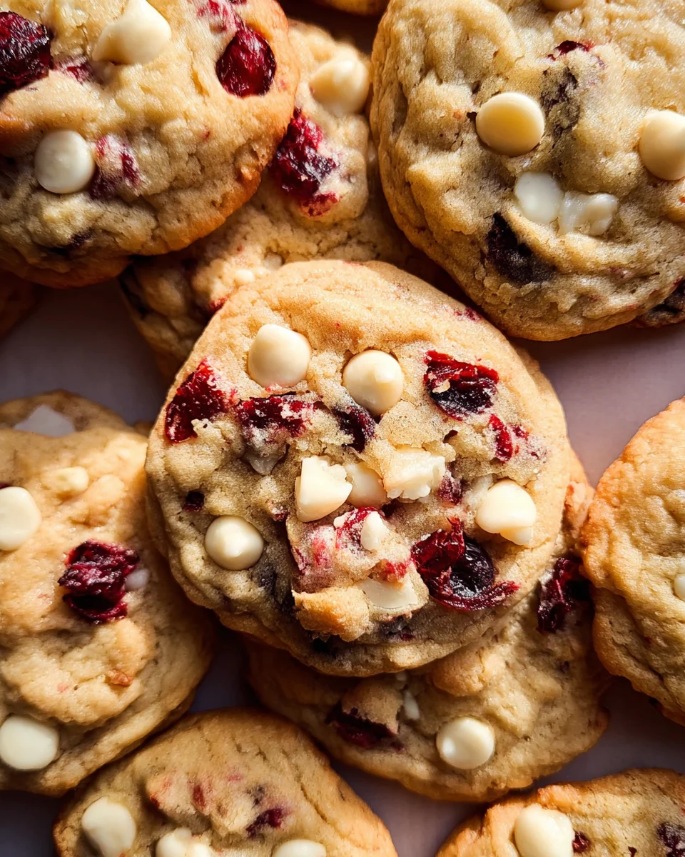 Soft-Baked White Chocolate Cranberry Cookies 25 Soft-Baked