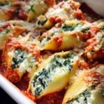 Spinach and Ricotta Stuffed Shells Recipe