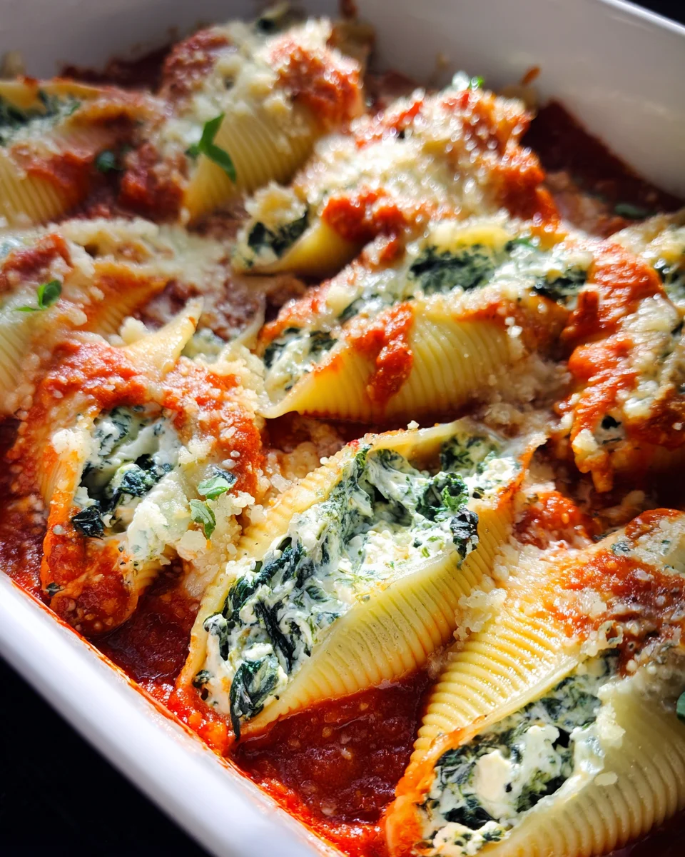 Spinach and Ricotta Stuffed Shells Recipe 23 Spinach and Ricotta Stuffed Shells Recipe