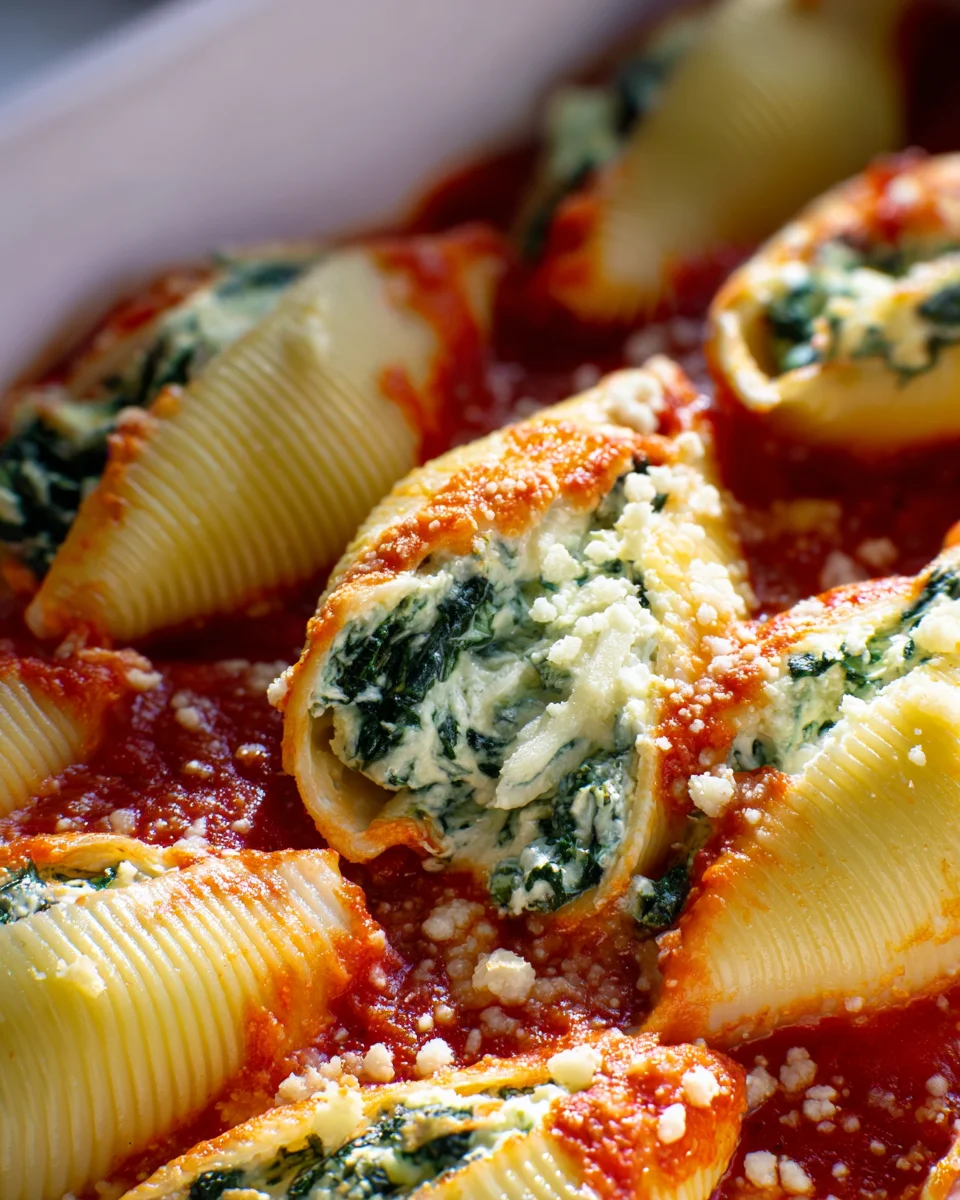 Spinach and Ricotta Stuffed Shells Recipe 20 Spinach