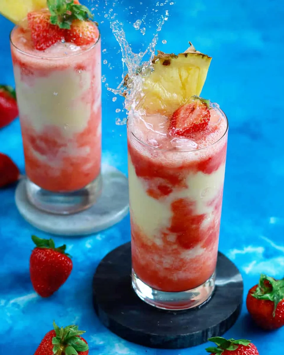 Strawberry Colada Splash