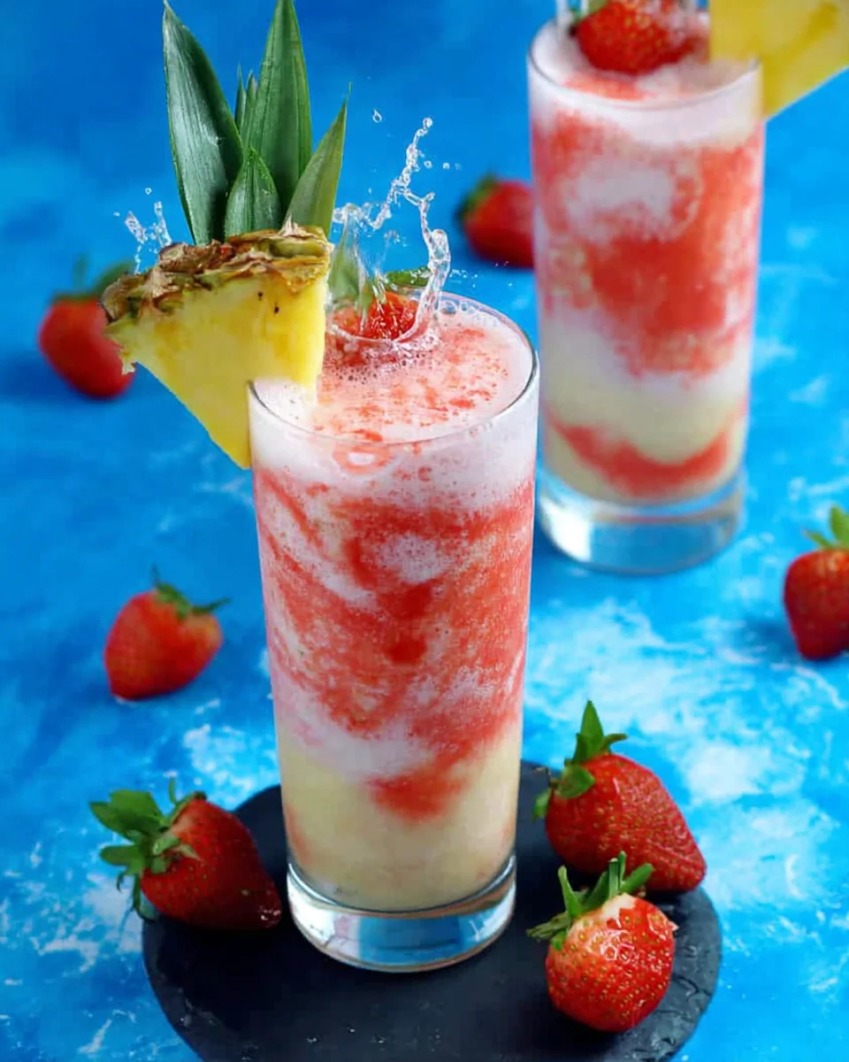 Strawberry Colada Splash 16 Strawberry