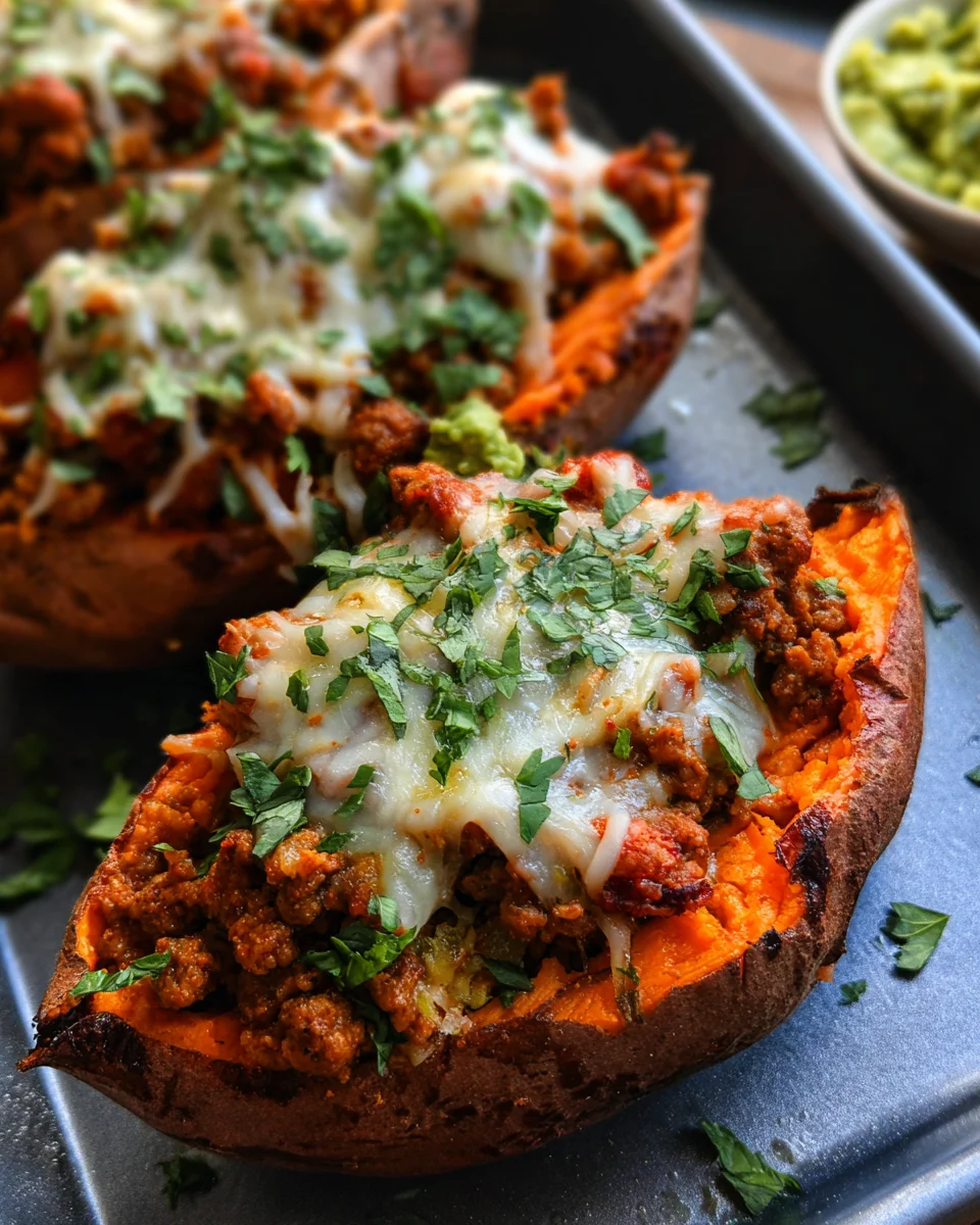 Turkey Taco Stuffed Sweet Potatoes 21 Turkey Taco Stuffed Sweet Potatoes