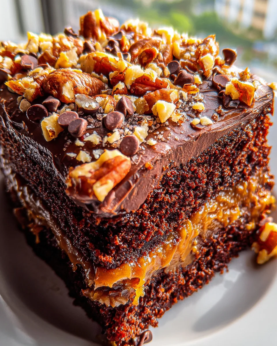 Turtle Caramel Cake 24 Turtle