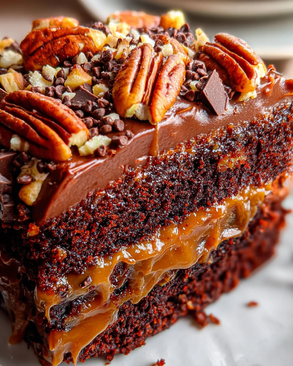 Turtle Caramel Cake 25 Turtle