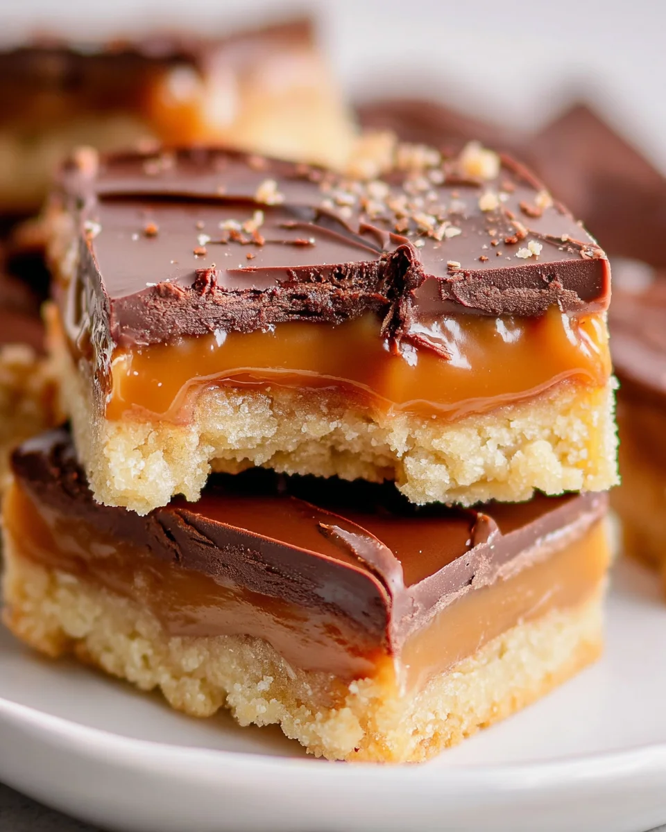 Twix Cookie Bars