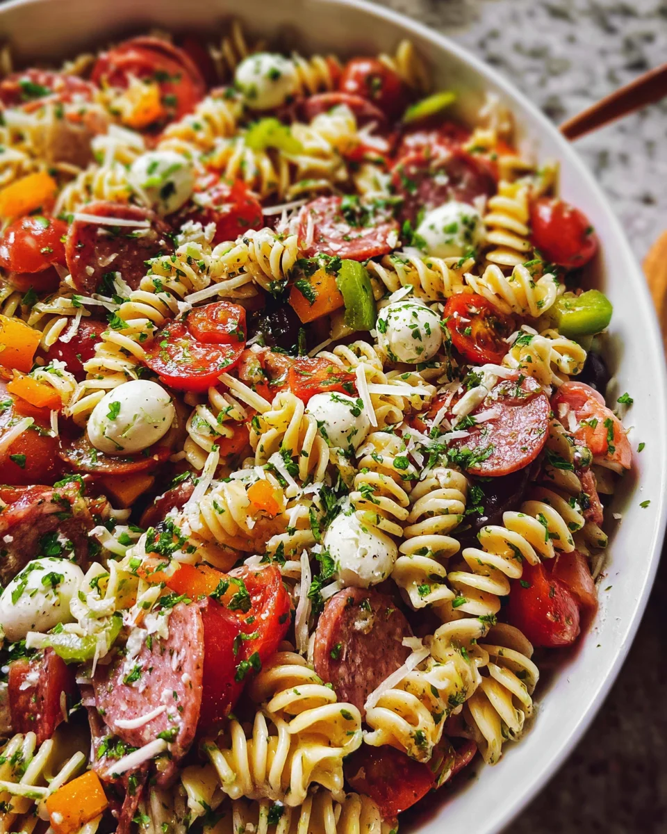 Zesty Italian Pasta Salad