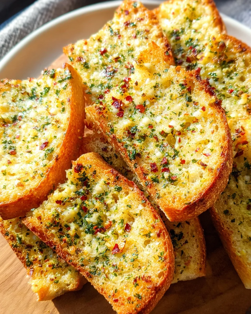 10-Minute Air Fryer Garlic Bread