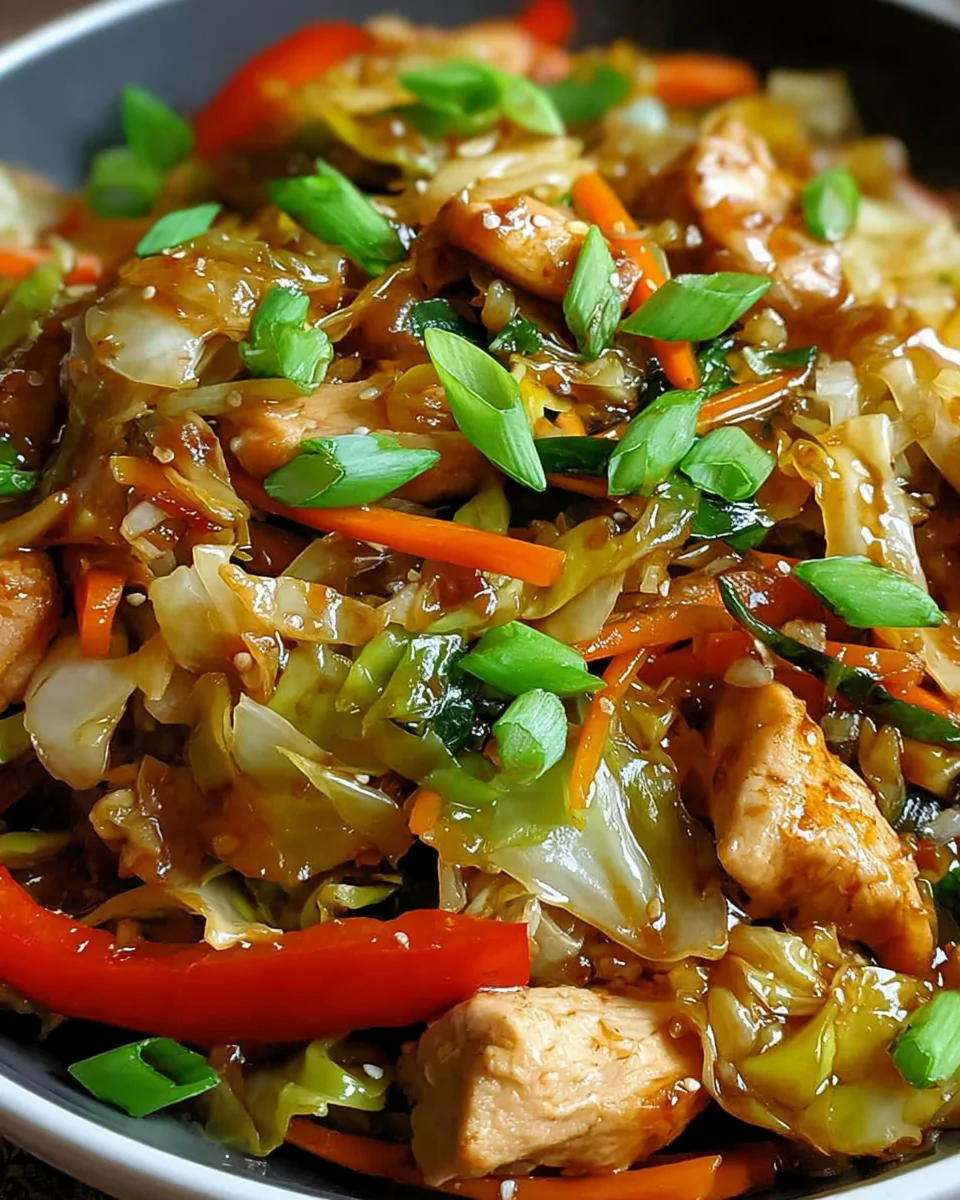 Chicken Cabbage Stir-Fry Recipe 20 Chicken