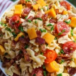 Crack Chicken Pasta Salad