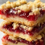 Fabulous Five Ingredient Raspberry Bars