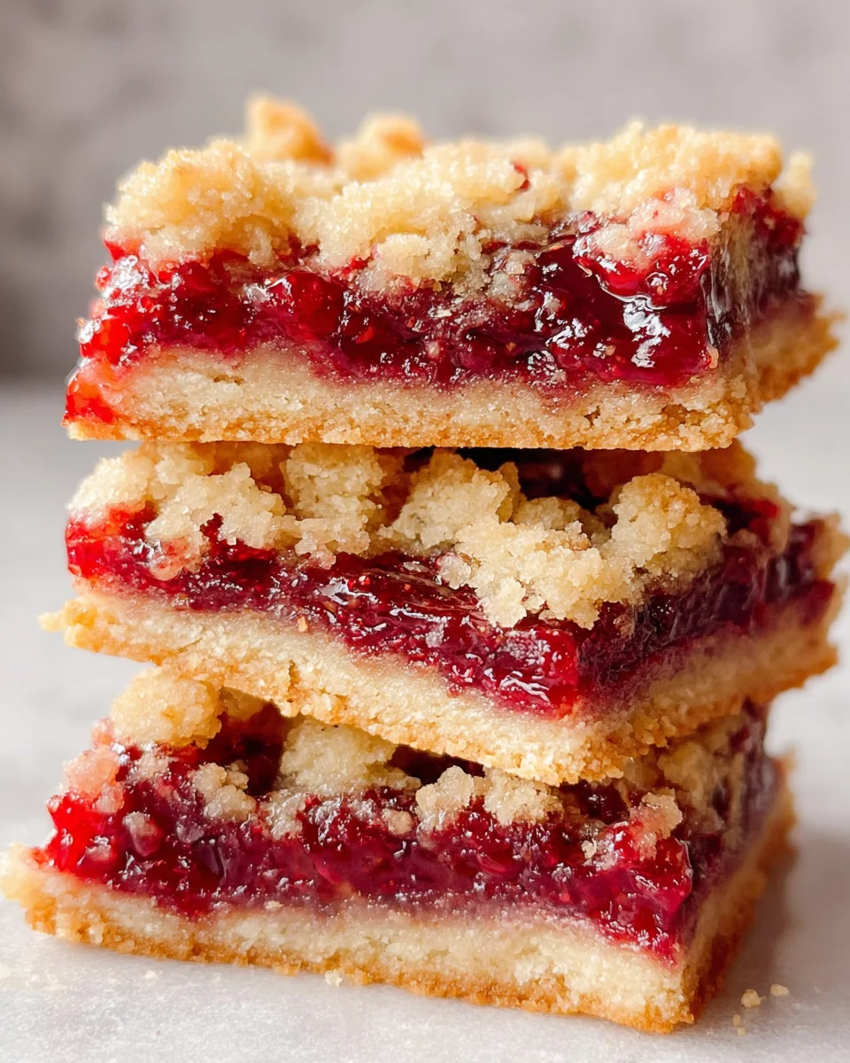 Fabulous Five Ingredient Raspberry Bars 17 Fabulous