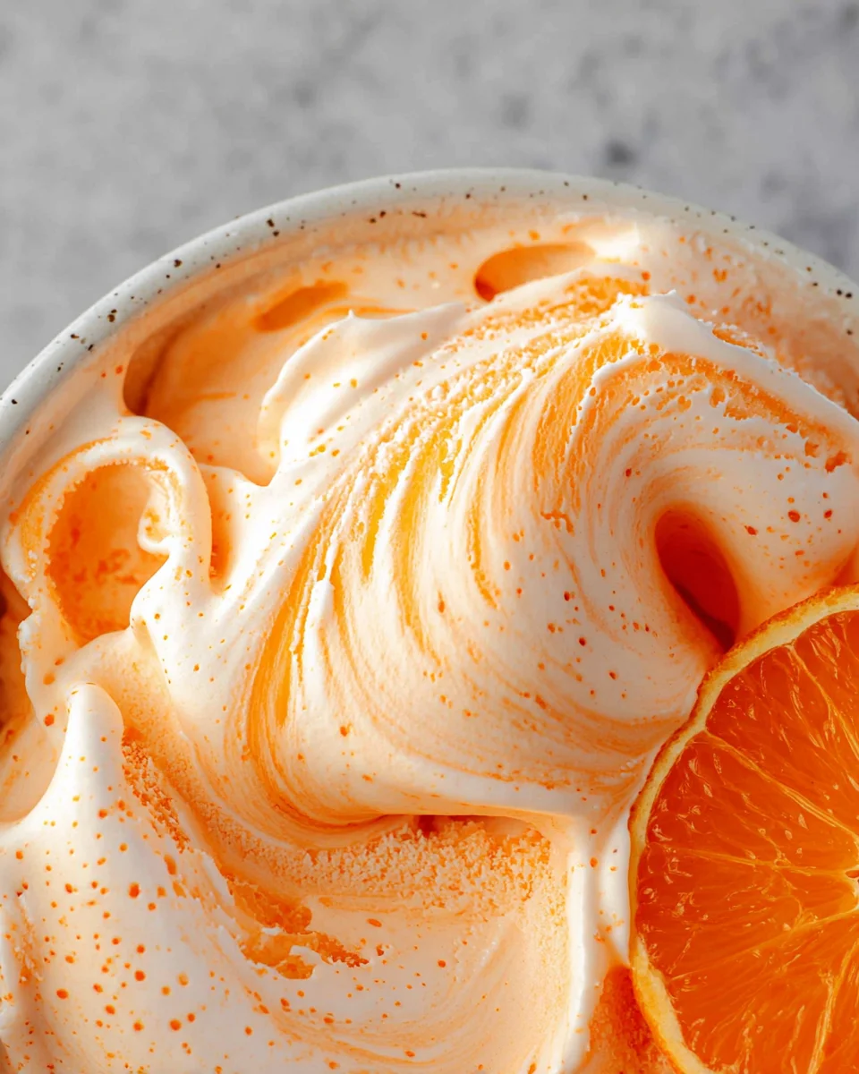 Orange Ice Cream