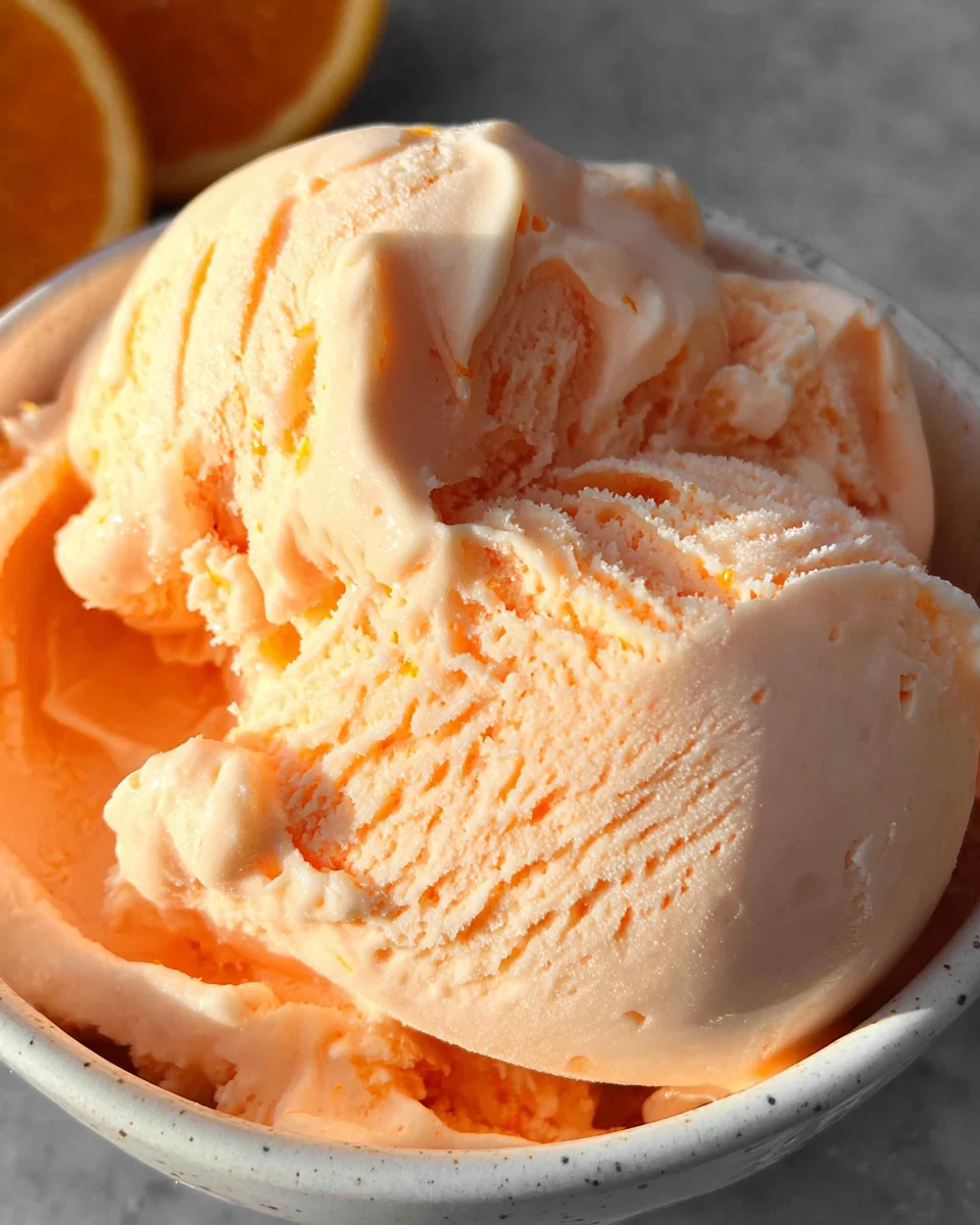 Orange Ice Cream 18 Orange