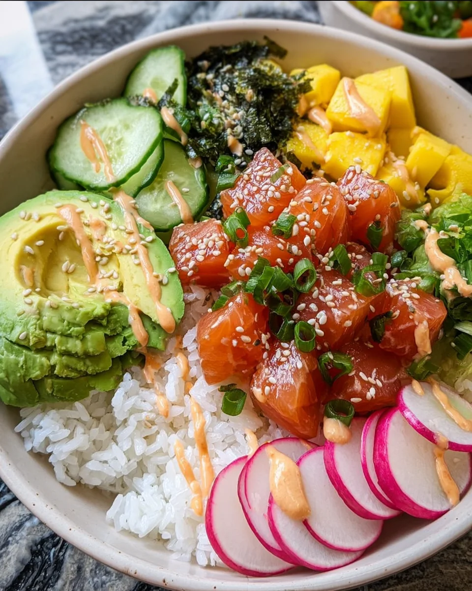 Salmon Poke Bowl 23 Salmon
