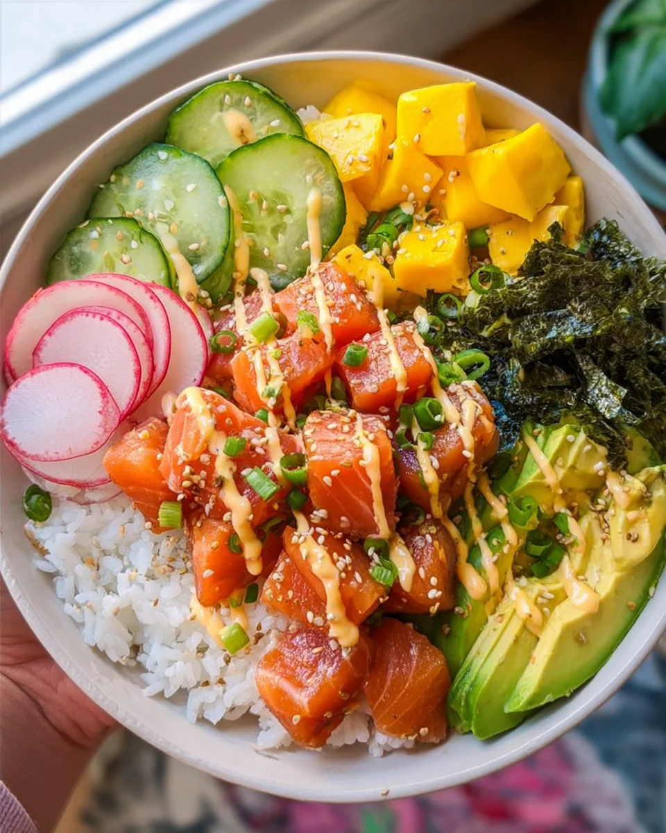 Salmon Poke Bowl 24 Salmon